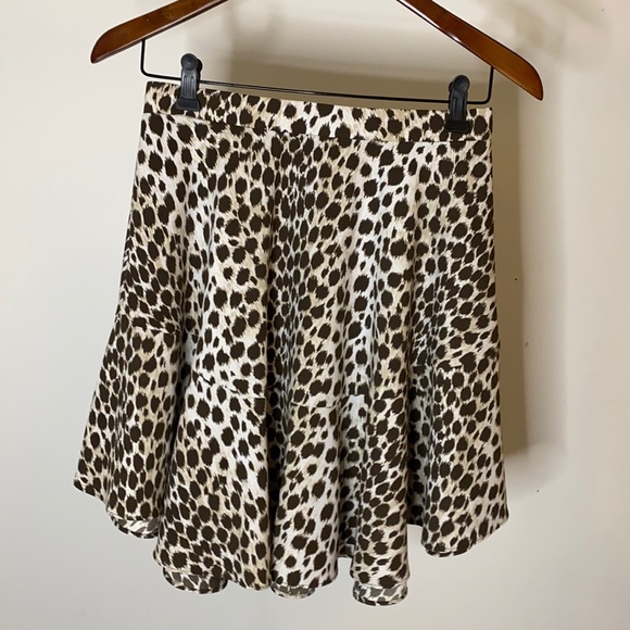 CHEETAH SKIRT - Picture 1 of 2